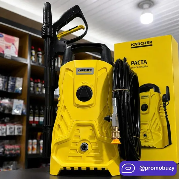 Lavadora de Alta Pressão Kärcher Compacta 1.500 PSI 1400W 300L/h