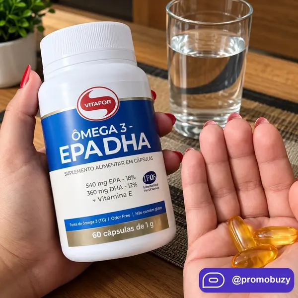 Ômega 3 Epa Dha 120 Cápsulas Vitafor