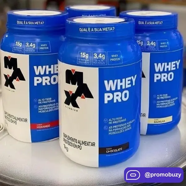 Whey Pro Max Titanium Concentrado 1kg
