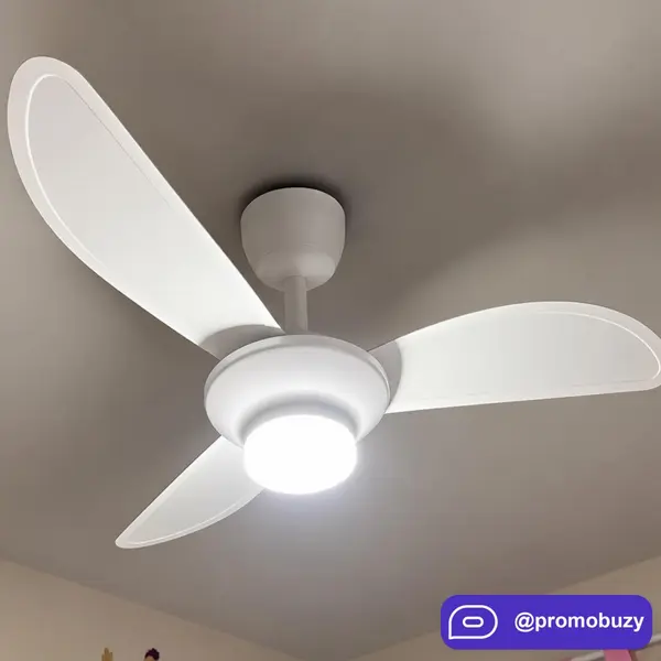 Ventilador De Teto Inverter Mistral Led 3 Pás Ventisol