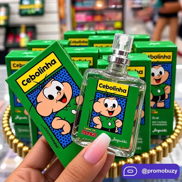Kit com 3 Perfumes Cebolinha Jequiti 25ml
