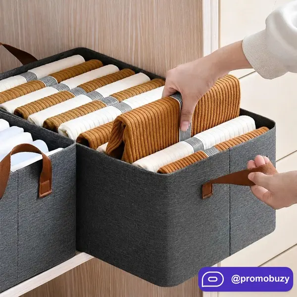 Kit com 4 Caixas Organizadora