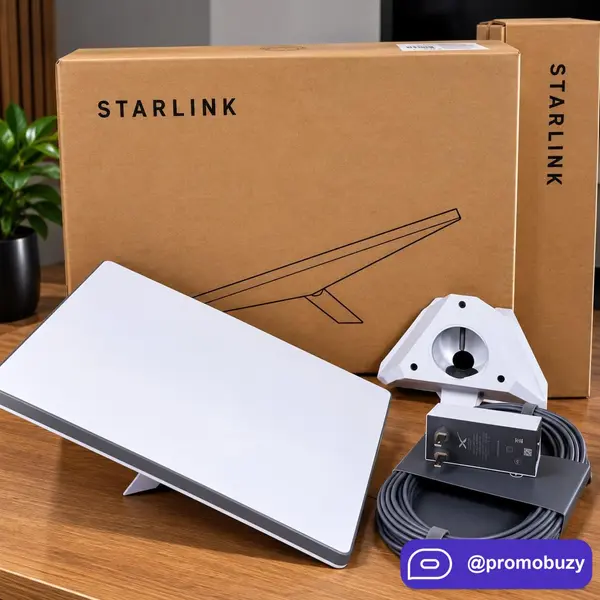 Antena de Internet Via Satélite Starlink Mini