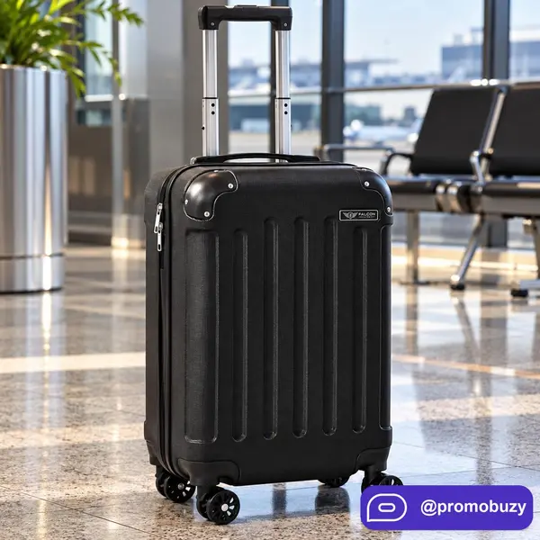 Mala De Viagem Bordo Mão Pequena 10kg Abs Cadeado 360