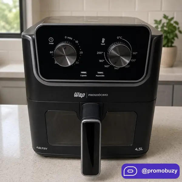 Wap Af01 Airfryer 4,5l Visor Com Luz Interna - 127v