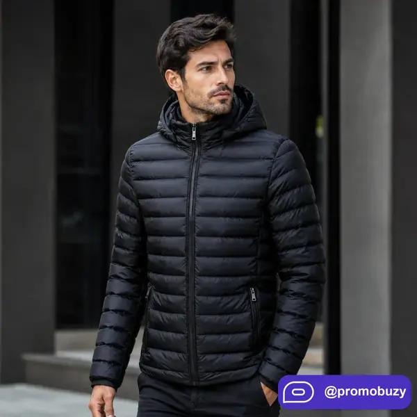 Jaqueta Masculina Puffer Corta Vento Bobojaco Blusa De Frio