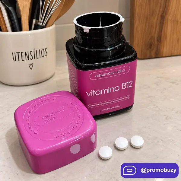 Vitamina B12 Metilcobalamina - 30 Doses