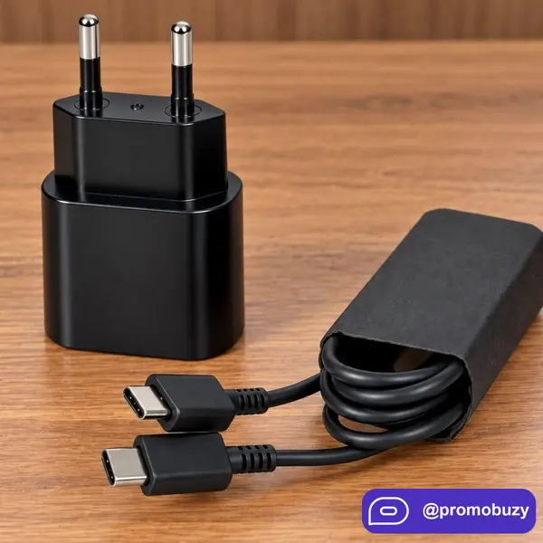 Carregador 25W + Cabo Blindado Tipo Usb C - Plus do Brasil