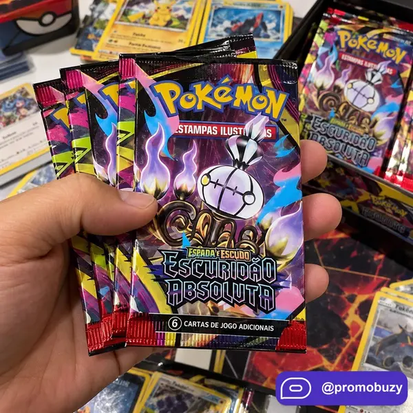 Blister Triplo Pokémon ME05 Escuridão Absoluta