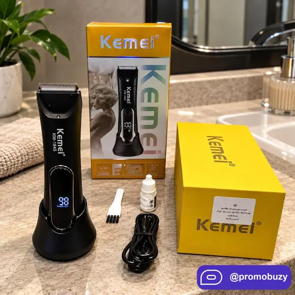 Máquina Kemei KM-1845 Sem Fio