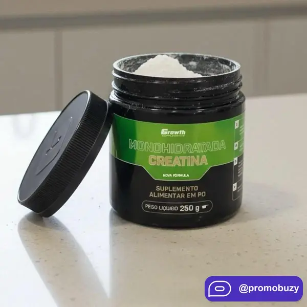 Creatina 100% Pura 250g Growth Supplements